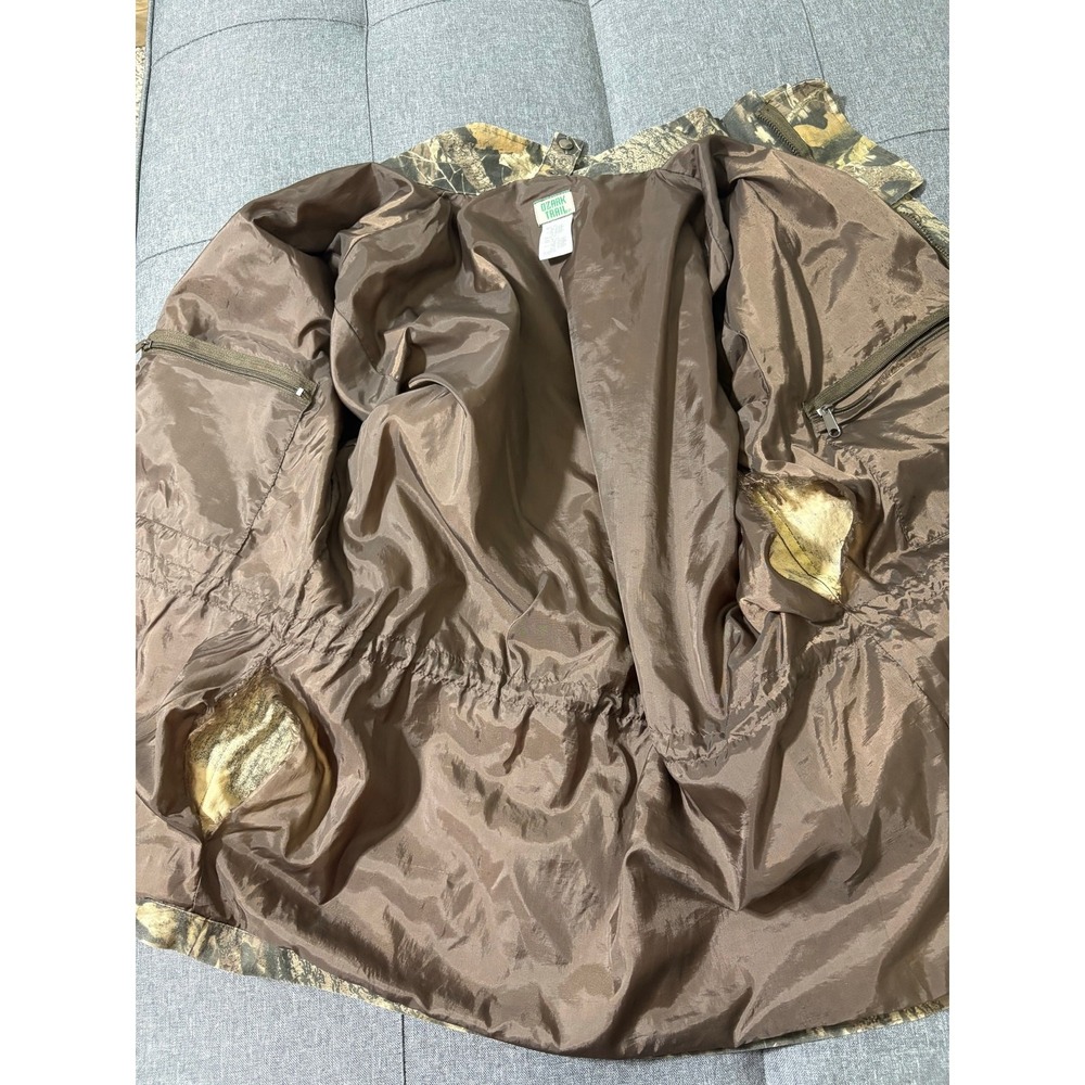 Vintage Ozark Trail Hunting Jacket Men Large 100% Cotton Mossy Oak Camo 90s - Picture 6 of 6